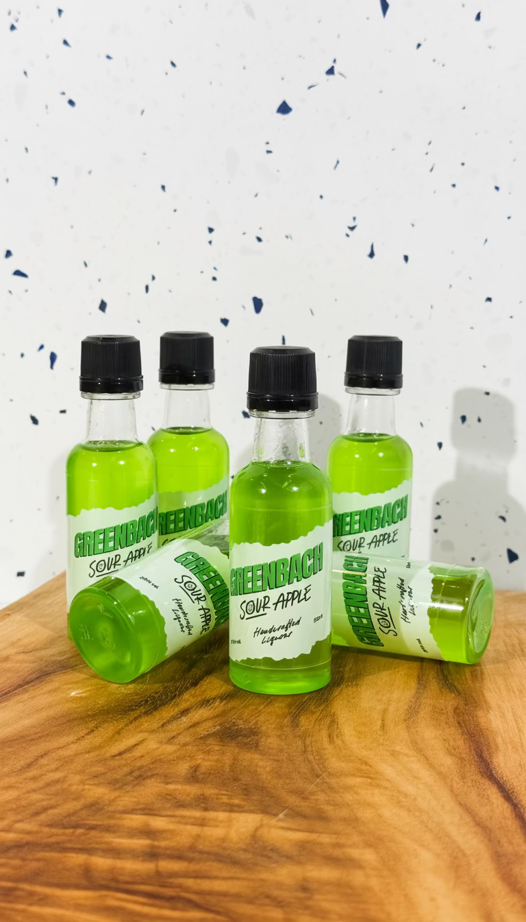 Greenbach -  Sour Apple - 50ml shooters